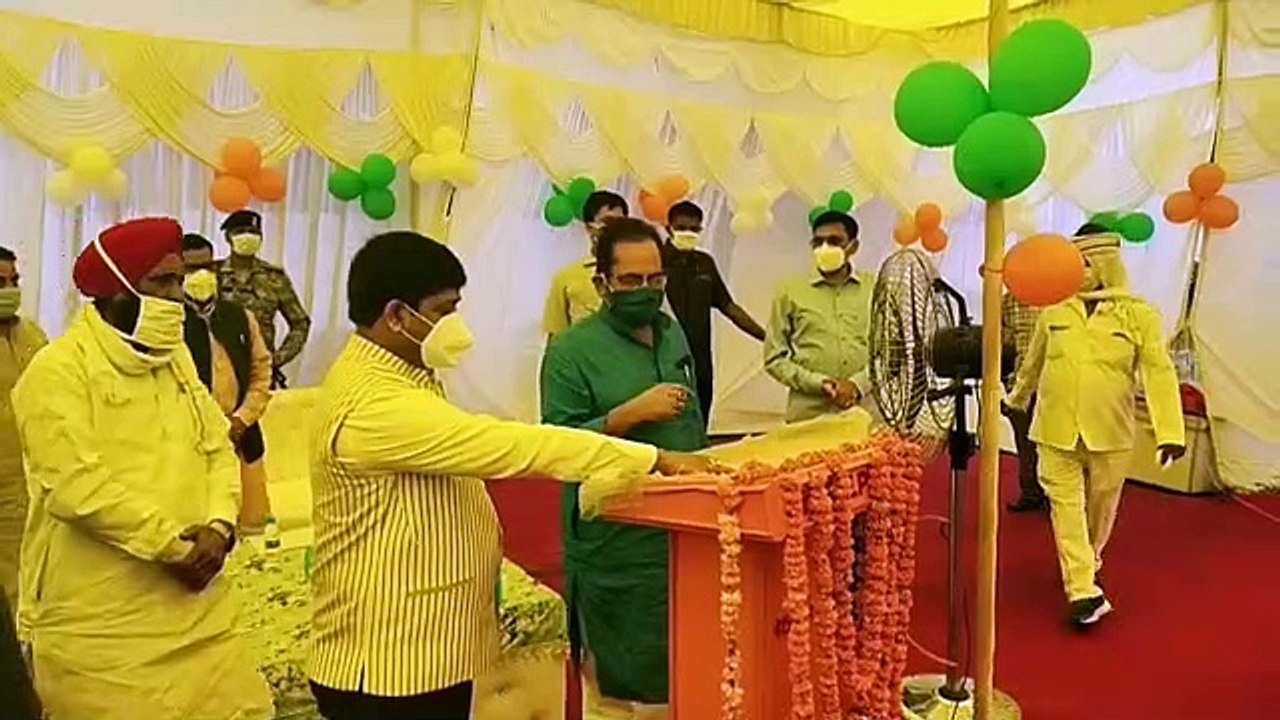 प्रधानमंत्री जन विकास कार्यक्रम के अंतर्गत सद्भाव मंडप का शिलान्यास