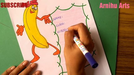 3 Cute Border Designs | Beautiful Border Designs for Project