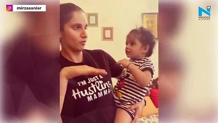 Watch, Sania Mirza shares video of her funny conversation with little munchkin Izhaan