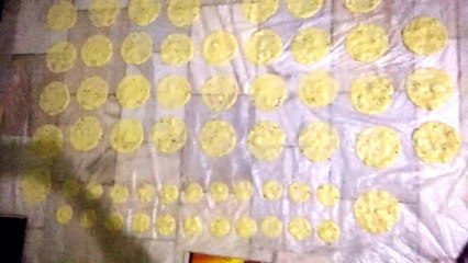 Rice flour papad || home recipe