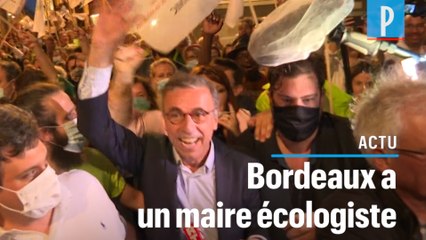 Municipales: victoire historique de l'écologiste Pierre Hurmic à Bordeaux