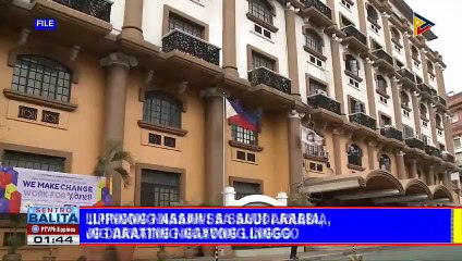 Labi ng mga Pilipinong nasawi sa Saudi Arabia, inaasahang darating ngayong linggo