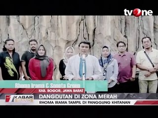 Rhoma Irama Gelar Konser di Zona Merah Covid-19