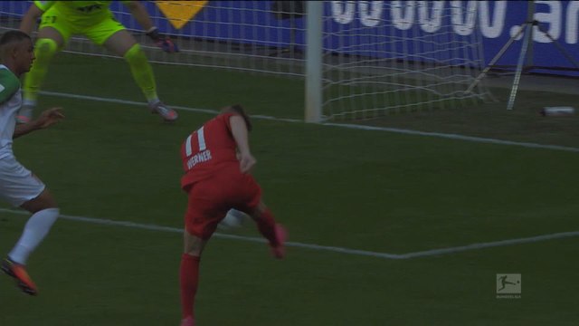 Werner scores goal with final touch for RB Leipzig
