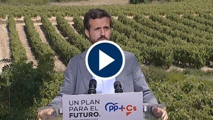 Pedro Sánchez "va a freír a impuestos" a la ciudadanía, según Casado