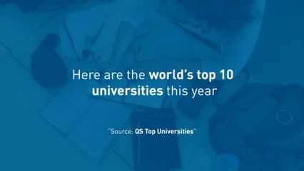 World’s Top 10 Universities in 2020