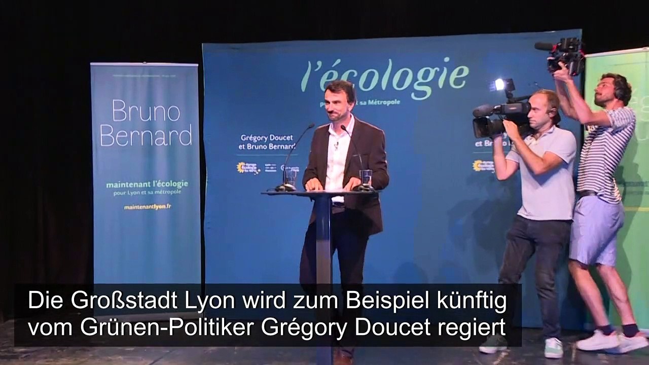 'Grüne Welle' bei Kommunalwahlen in Frankreich - Macron abgestraft