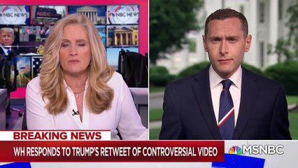 Etats-Unis: Donald Trump déclenche une polémique en partageant une vidéo d'un de ses fans criant "White power" ...avant de la supprimer !