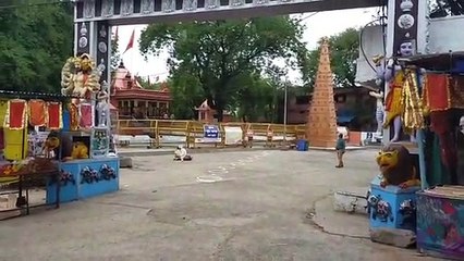 शाजापुर के मां राज राजेश्वरी मन्दिर में सोशल डिस्टेंसिंग की विशेष व्यवस्था