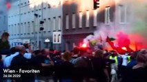 Türkiye’yi ayağa kaldıran yeni görüntüler! Viyana’da Türk bayrağına alçak saldırı