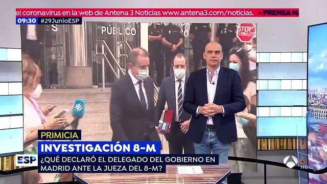 Risa nerviosa y más cara que espalda, eso es lo que se demuestra en los audios de la declaración de José Manuel Franco ante la juez del 8-M