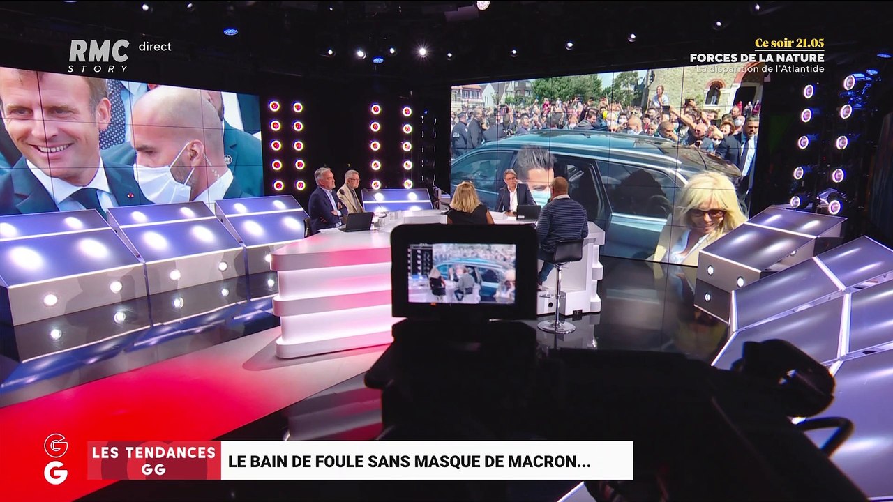 Les tendances GG : Le bain de foule sans masque de Macron - 29/06
