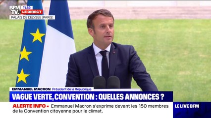Emmanuel Macron: "La démocratie délibérative ne s'oppose pas à la démocratie parlementaire, mais la complète et l'enrichit"