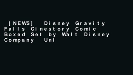 [NEWS]  Disney Gravity Falls Cinestory Comic Boxed Set by Walt Disney