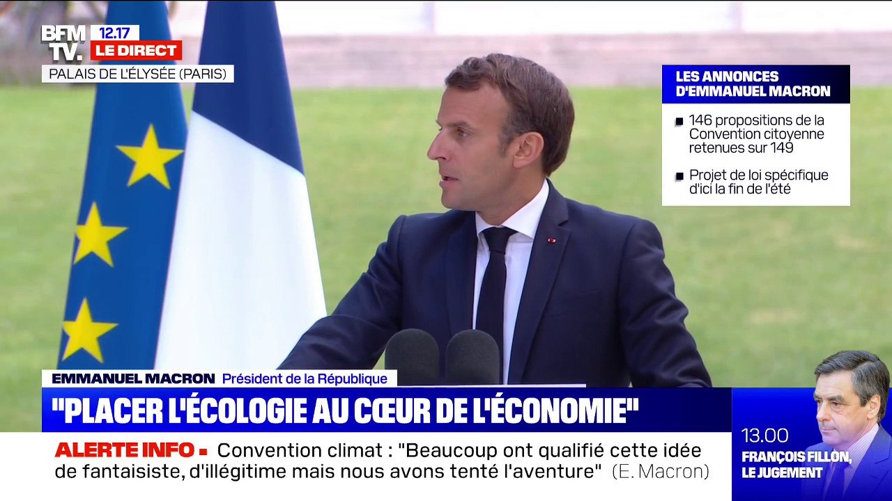 Emmanuel Macron: "Je suis en désaccord avec la taxe de 4% sur les dividendes"