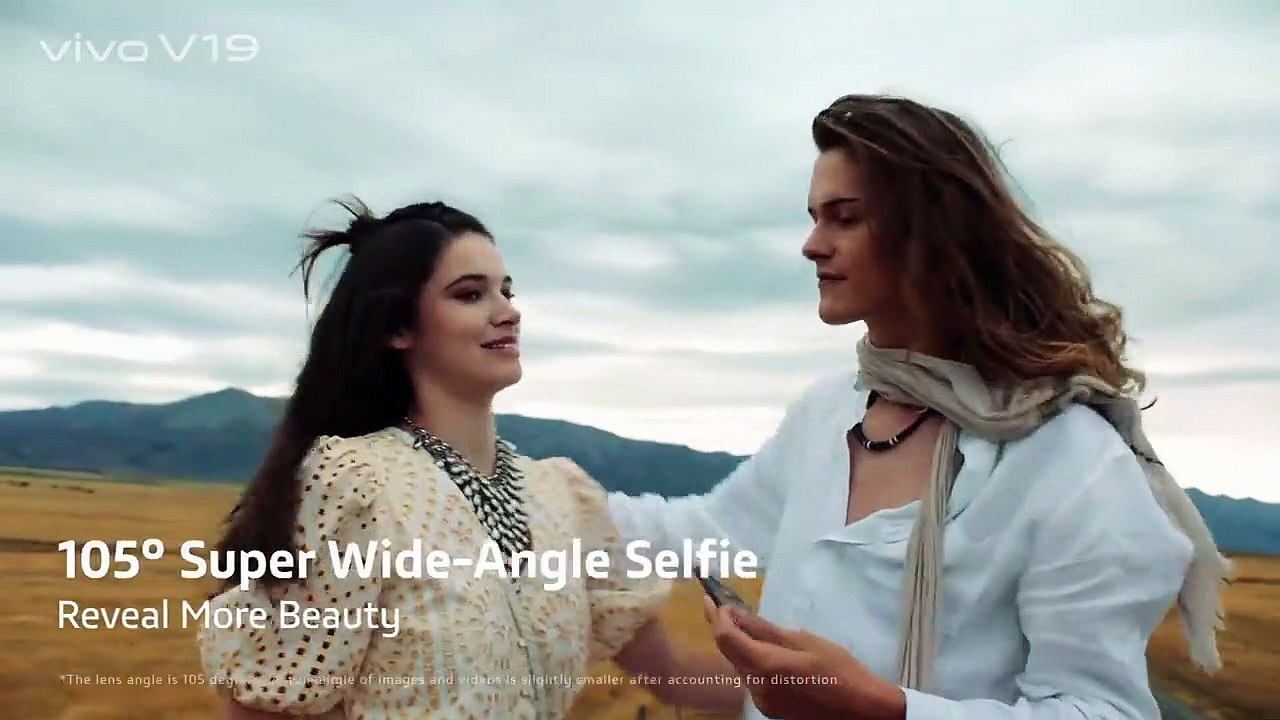 #vivoV19 - 105 Degrees Super Wide Angle Selfie - Vivo India