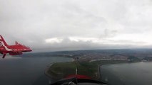 Red Arrows Scarborough Flypast