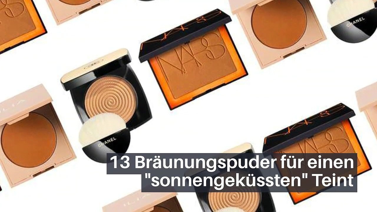 13 Bräunungspuder für einen 'sonnengeküssten' Teint