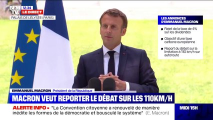 Écologie: Emmanuel Macron est "favorable" à la réécriture de l'article 1 de la Constitution