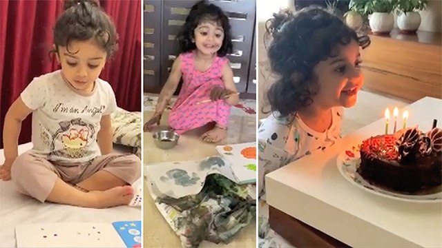 पुष्कर जोगने अशा प्रकारे साजरा केला Father's Day
