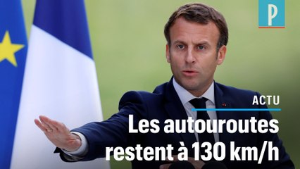 Convention citoyenne: Macron reporte le débat des 110 km/h sur autoroute