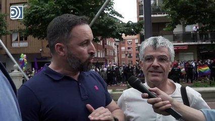 Abascal denuncia la agresión a Rocío de Meer en Sestao (País Vasco)