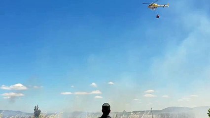 Incendio que afecta a 7 hectáreas en Mélida