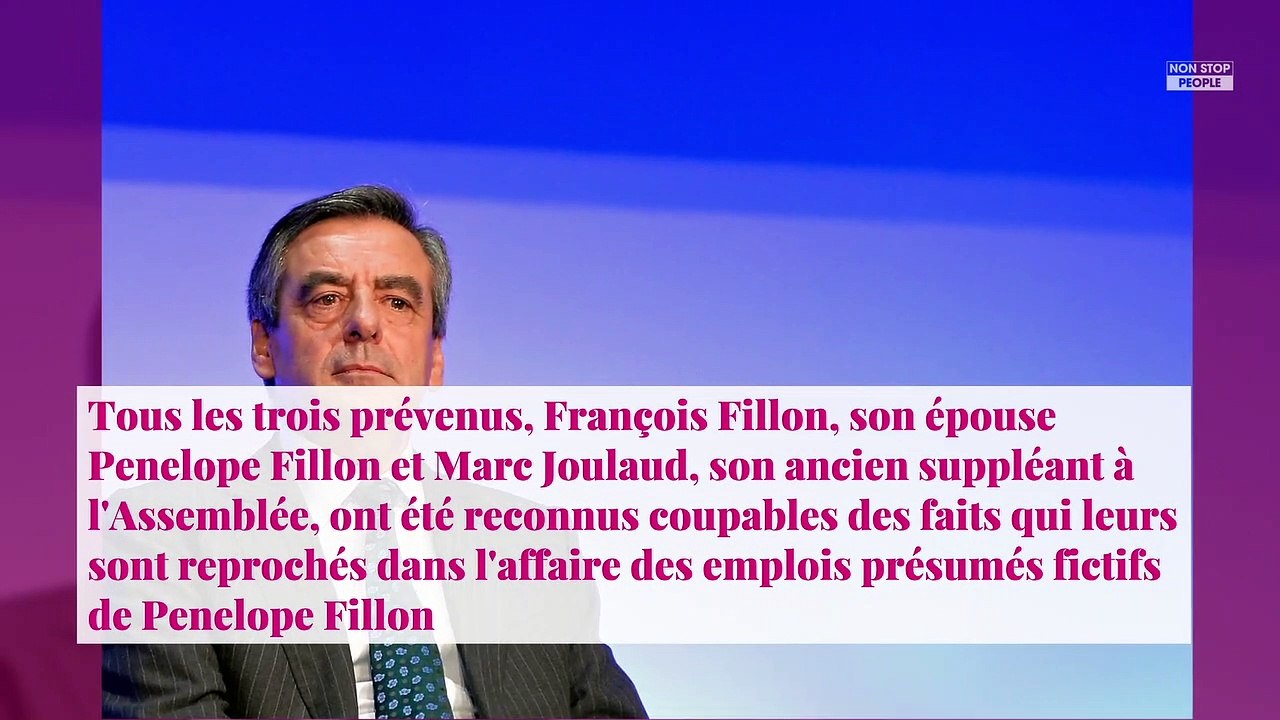 Procès François Fillon : l'ancien Premier ministre et Penelope Fillon déclarés coupables