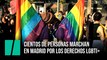 Cientos de personas marchan en Madrid por los derechos LGBTI+