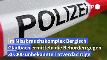 NRW-Justizminister: 30.000 Tatverdächtige im Missbrauchskomplex Bergisch Gladbach