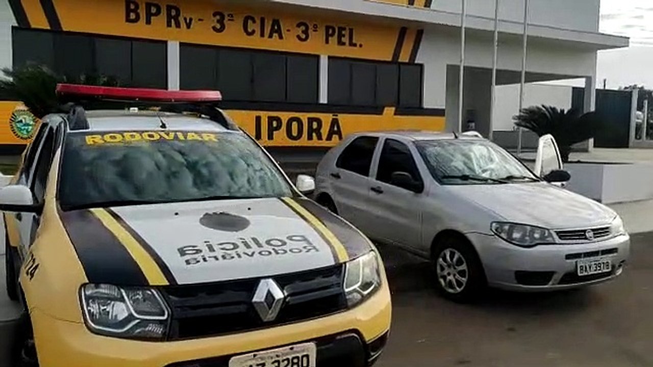 PRE de Iporã apreende mais de 100 quilos de maconha dentro de veículo na PR-323