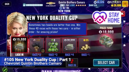#105 CSR Racing 2 | New York Duality Cup | Part 1/2 | Chevrolet Quintin Brothers Camaro
