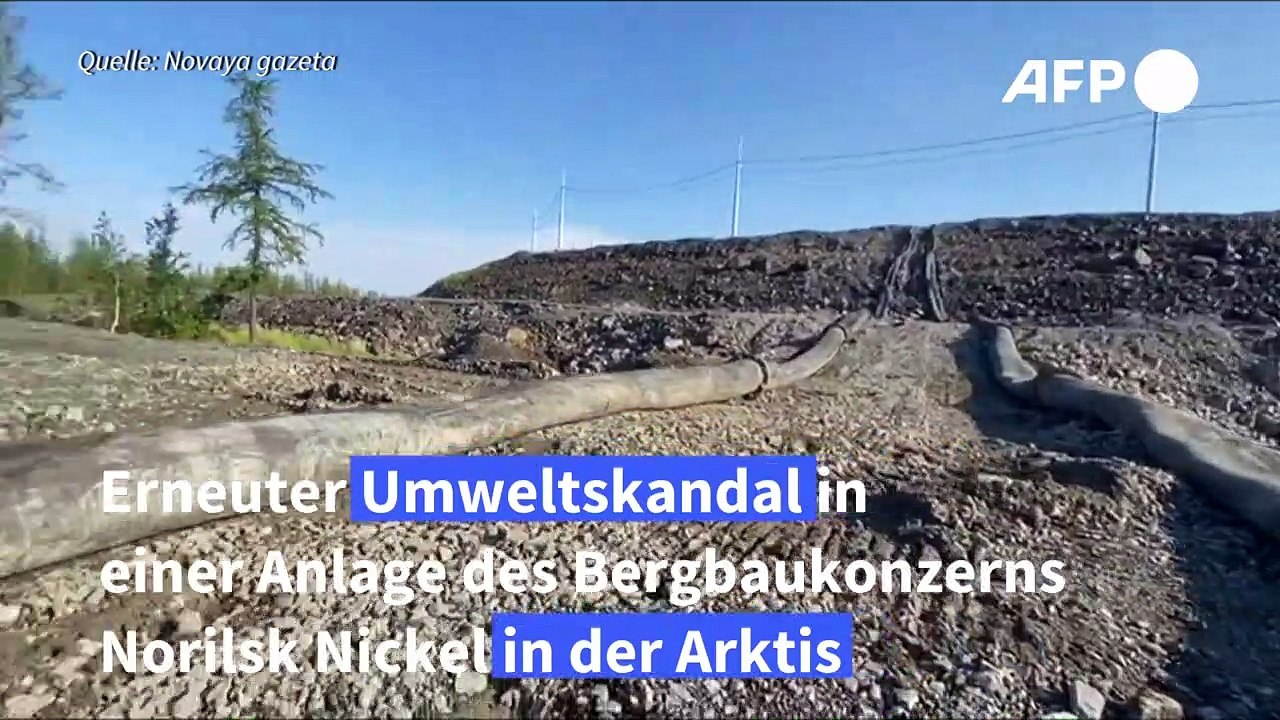Erneuter umweltskandal in sibirien