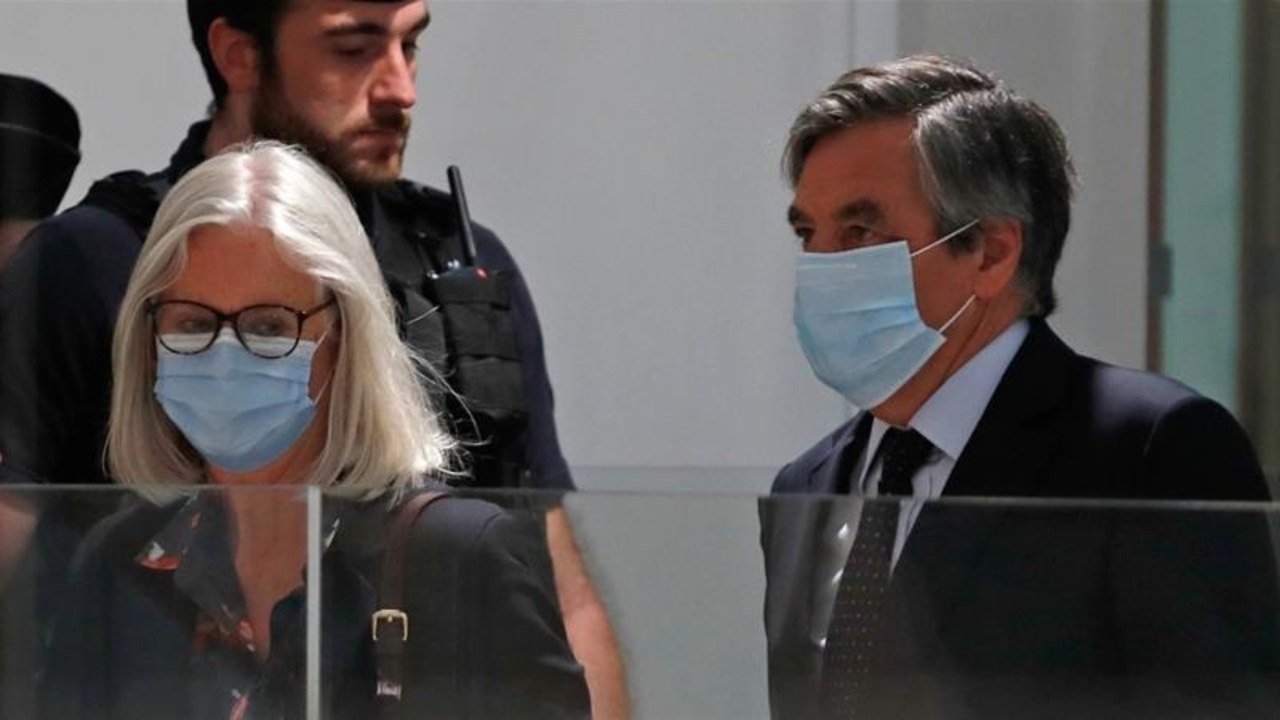 Former French PM Francois Fillon handed prison sentence for fraud