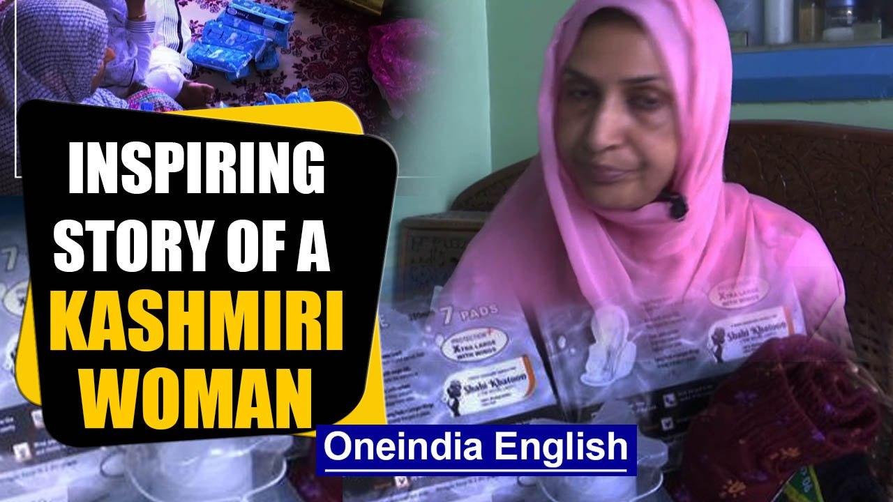 Srinagar: An inspiring story of a woman distributing sanitary napkins under Covid-19 lockdown