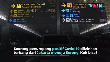 Kok Bisa? Positif Corona Lolos Naik Garuda ke Papua