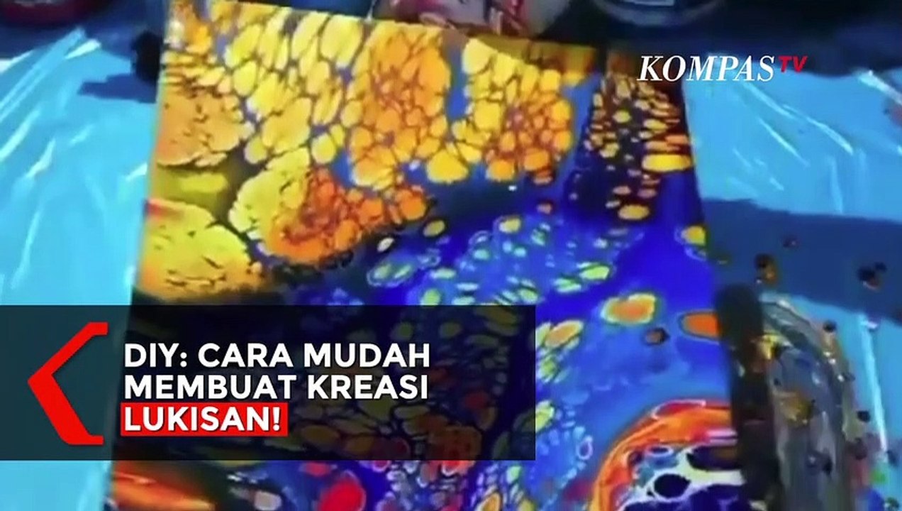Wow! Ini Dia Cara Mudah Membuat Lukisan ala Sen...