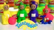 Play Doh Teletubbies Playset Mold Tinky Winky Dipsy Laa-Laa PO using playdough