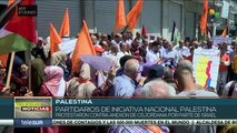 Palestinos rechazan intención israelí de anexionar Cisjordania