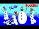 OLAF Clay Buddies Activity Book NEW 2016 Mold 4 Snowman Olaf Play Doh Surprise Disney Frozen
