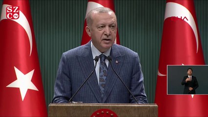 Kabine toplantısı sonrası Erdoğan’dan açıklamalar