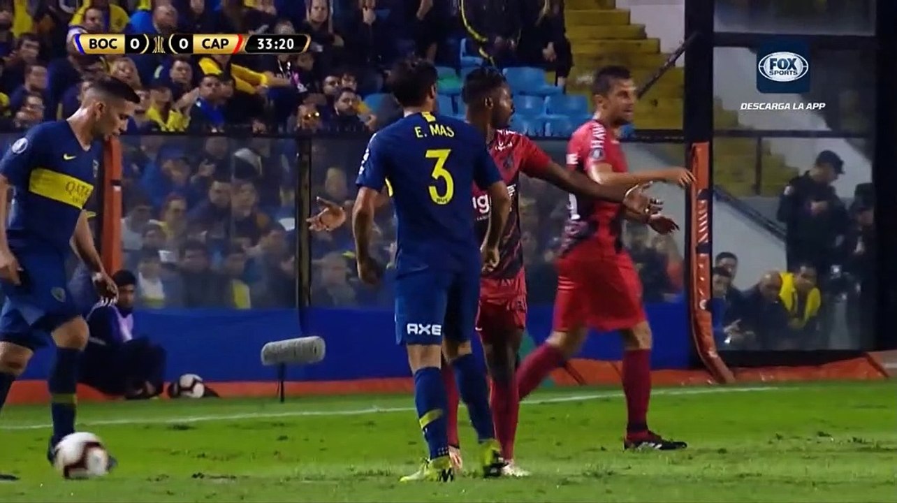 Copa Libertadores: Boca 0 - 0 CAP (Primer Tiempo)