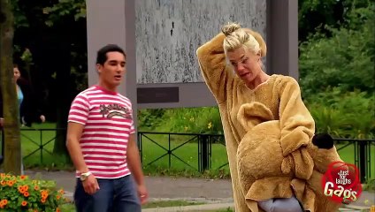 Just For Laughs Gags - Accidentally Shooting a Woman in the Butt!