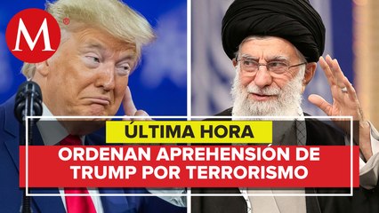 Irán emite orden de arresto contra Trump por muerte de general Soleimani