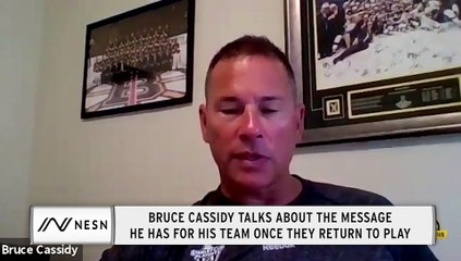 Bruce Cassidy Makes His Message To The Team Clear