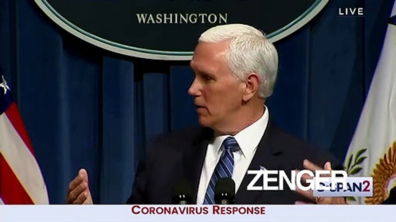 VP Pence talks about the resurgence of COVID-19