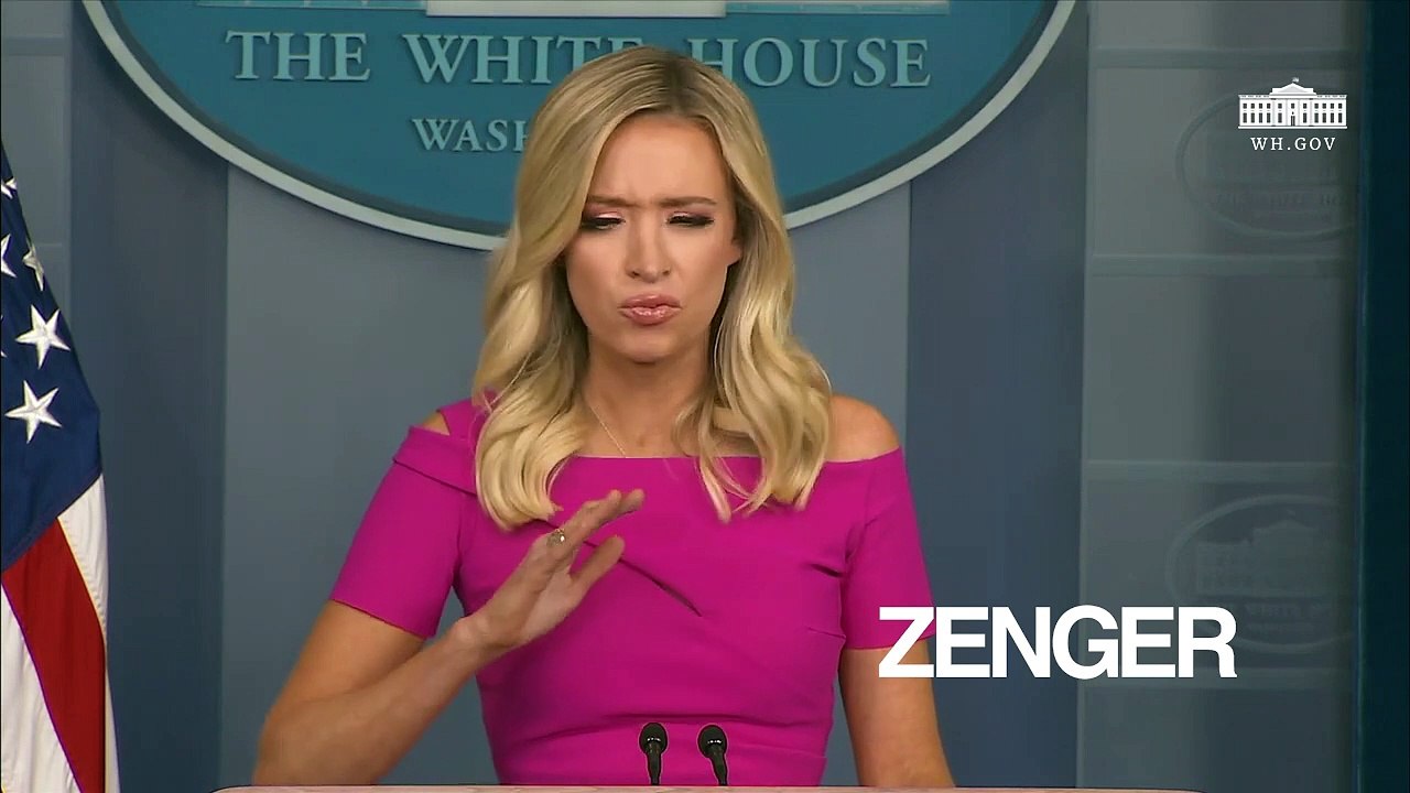 Reporter and Kayleigh McEnany spar over "Kung Flu"