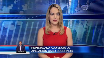 Esta mañana se reinstaló audiencia de apelación en "Caso sobornos 2012-2016"