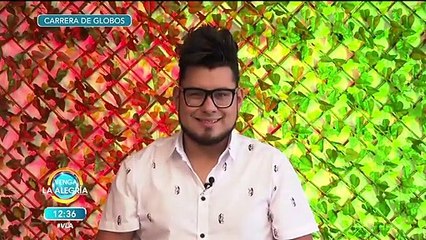 Chezzter nos va a llevar a una carrera muy especial: ¡Una carrera de globitos! | Venga La Alegría