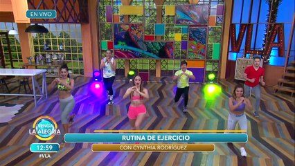 ¡Comienza la semana con toda la energía y actitud junto a Cynthia Rodríguez! | Venga La Alegría